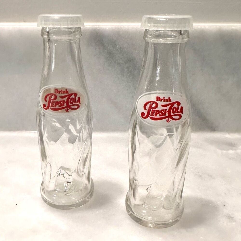 Vintage Pepsi Salt and Pepper Shakers Set of 2